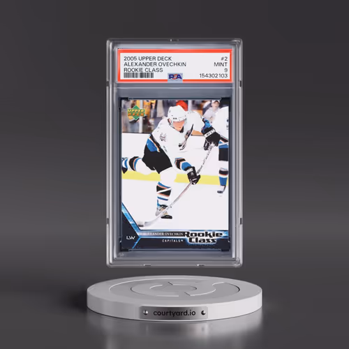 2005 Upper Deck Rookie Class #2 Alexander Ovechkin (PSA 9 MINT)