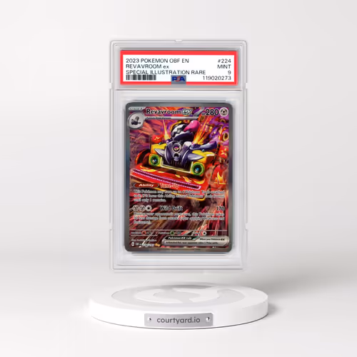 2023 Pokémon Obf EN-Obsidian Flames #224 Revavroom EX - Holo Special Illustration Rare (PSA 9 MINT)