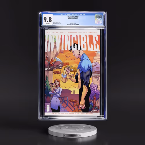 Invincible #123 CGC 9.8 White Pages (Image/Skybound, 9/15)