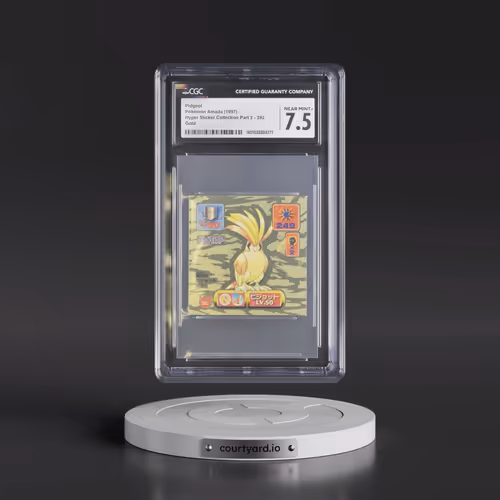 1997 Hyper Sticker Collection Part 2 (1997) #392 Pidgeot - Gold (CGC 7.5 NM+)