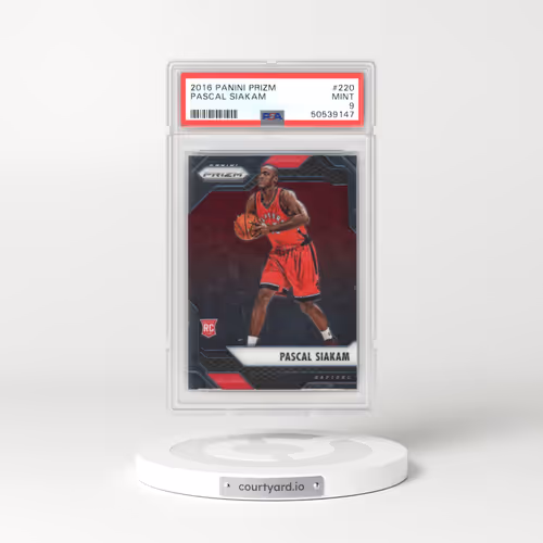 2016 Panini Prizm #220 Pascal Siakam (PSA 9 MINT)