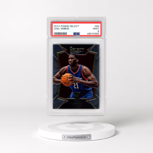 2014 Panini Select #90 Joel Embiid (PSA 9 MINT)