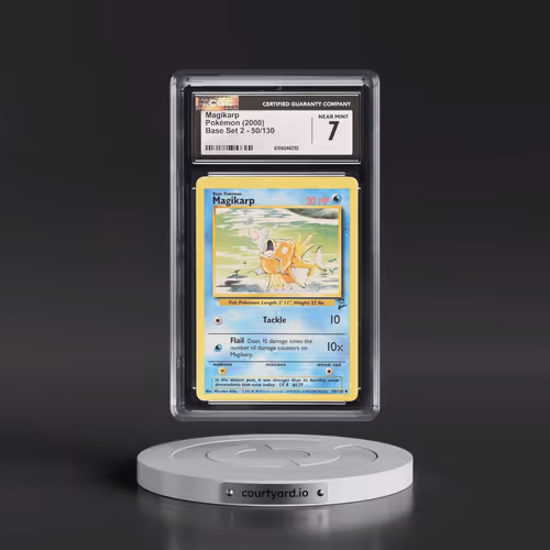 2000 Base Set 2 #50/130 Magikarp (CGC 7 NM)