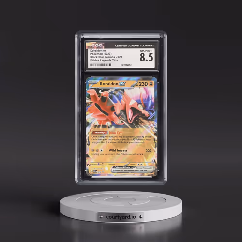 2023 Black Star Promos - Scarlet & Violet SVP EN #029 Koraidon ex - Paldea Legends Tins (CGC 8.5 NM-