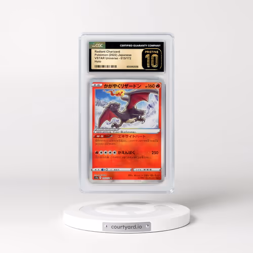 2022 VSTAR Universe #015/172 Radiant Charizard - Holo (CGC 10 PRISTINE)