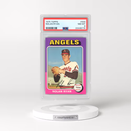 1975 Topps #500 Nolan Ryan (PSA 8 NM-MT)