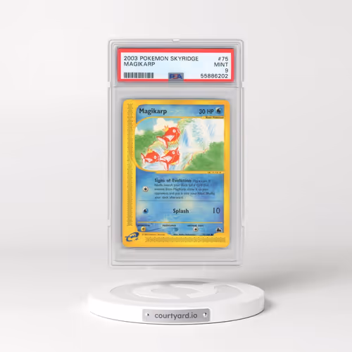 2003 Pokémon Skyridge #75 Magikarp (PSA 9 MINT)