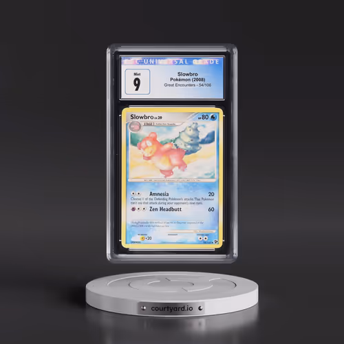 2008 Great Encounters #54/106 Slowbro (CGC 9 MINT)