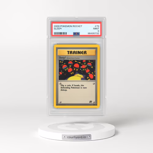 2000 Pokémon Rocket #79 Sleep! (PSA 9 MINT)