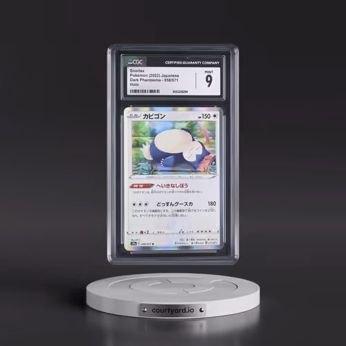 2021 Dark Phantasma #058/071 Snorlax - Holo (CGC 9 MINT)