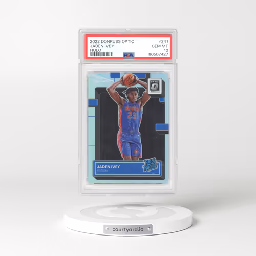 2022 Panini Donruss Optic #241 Jaden Ivey - Holo (PSA 10 GEM MINT)
