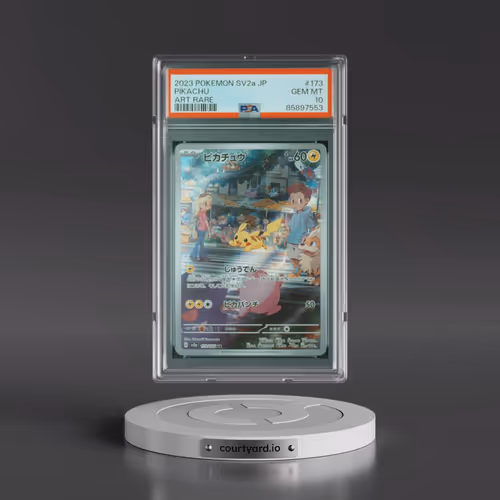 2023 Pokémon Sv2a-Pokemon 151 #173 Pikachu - Art Rare (PSA 10 GEM MINT)