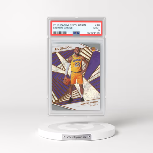 2018 Panini Revolution #40 LeBron James (PSA 9 MINT)