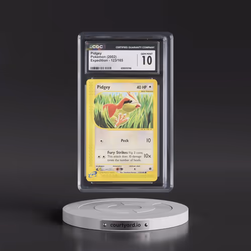 2002 Expedition #123/165 Pidgey (CGC 10 GEM MINT)