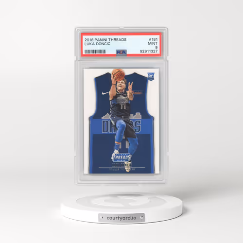 2018 Panini Threads #181 Luka Doncic (PSA 9 MINT)
