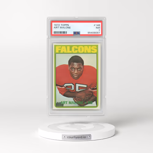1972 Topps #148 Art Malone (PSA 7 NM)