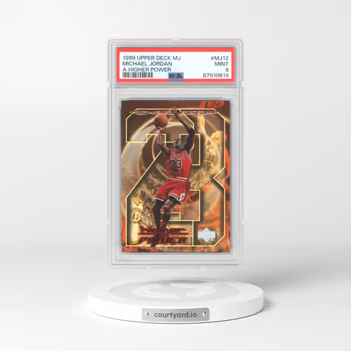 1999 Upper Deck MJ A Higher Power #MJ12 Michael Jordan (PSA 9 MINT)