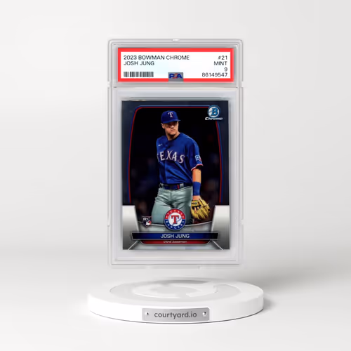 2023 Bowman Chrome #21 Josh Jung (PSA 9 MINT)