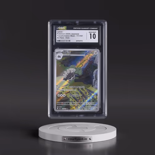 2024 Pokémon SV6-Transformation Mask #111 Lairon - Art Rare (CGC 10 GEM MINT)