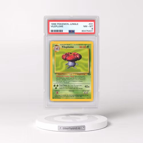 1999 Pokémon Jungle #31 Vileplume (PSA 8 NM-MT)