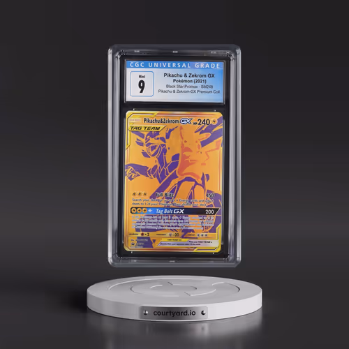2016 Black Star Promos - Sun & Moon #SM248 Pikachu & Zekrom GX - Holo Pikachu & Zekrom GX Pr
