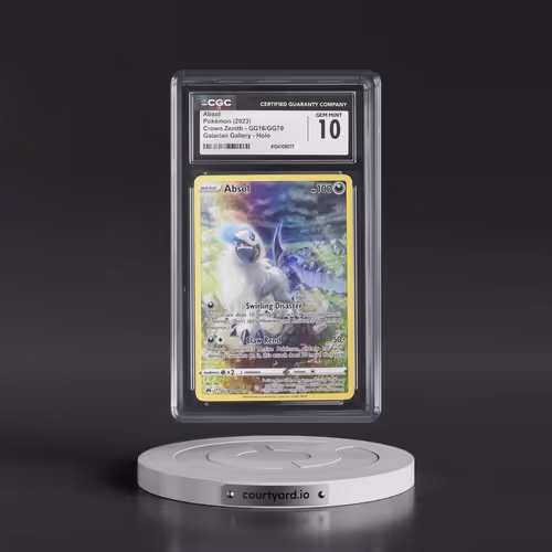 2023 Crown Zenith #GG16/GG70 Absol - Galarian Gallery Holo (CGC 10 GEM MINT)