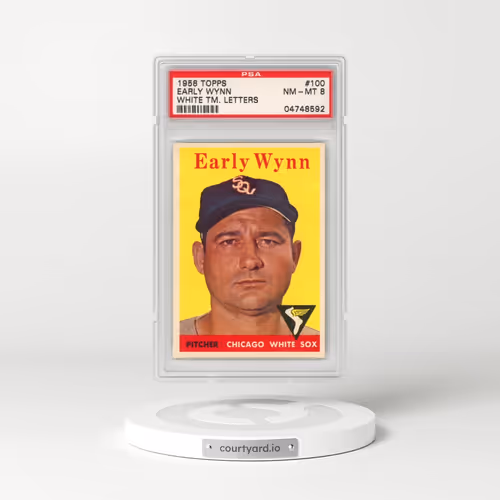1958 Topps #100 Early Wynn (PSA 8 NM-MT)