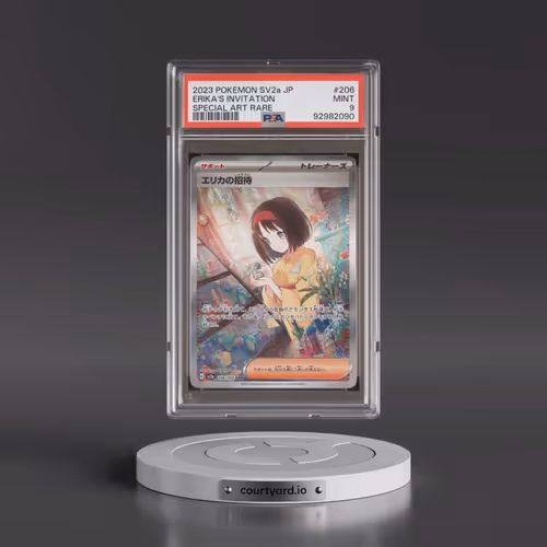 2023 Pokémon Sv2a-Pokemon 151 #206 Erika's Invitation - Special Art Rare (PSA 9 MINT)