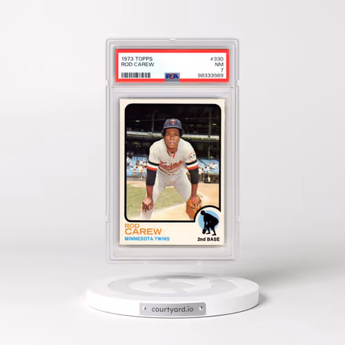 1973 Topps #330 Rod Carew (PSA 7 NM)