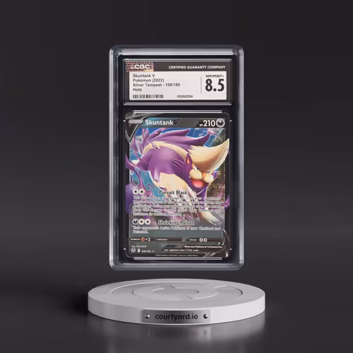 2022 Silver Tempest #108/195 Skuntank V - Holo (CGC 8.5 NM-MT+)