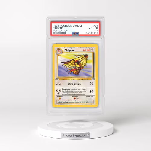 1999 Pokémon Jungle #24 Pidgeot - 1st Edition (PSA 4 VG-EX)