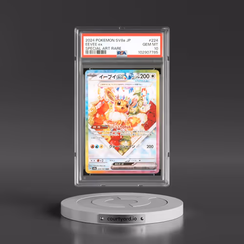 2024 Pokémon Sv8a-Terastal Fest EX #224 Eevee EX - Holo Special Art Rare (PSA 10 GEM MINT)