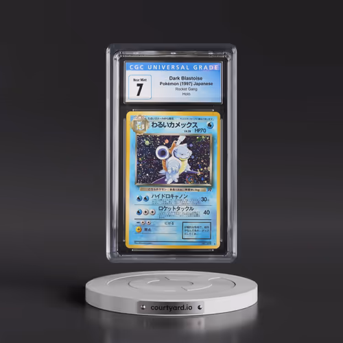 1997 Rocket Gang Dark Blastoise - Holo (CGC 7 NM)