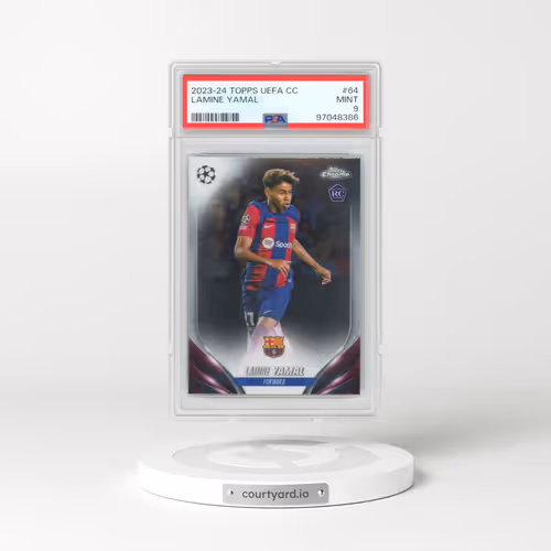 2023-24 Topps UEFA Club Competitions #64 Lamine Yamal (PSA 9 MINT)