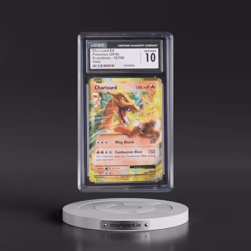 2016 Evolutions #12/108 Charizard EX - Holo (CGC 10 GEM MINT)