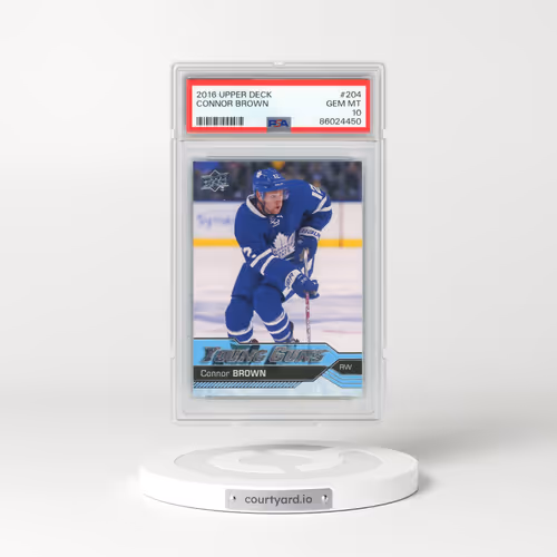 2016 Upper Deck #204 Connor Brown (PSA 10 GEM MINT)