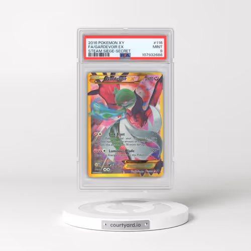 2016 Pokémon XY Steam Siege #116 Gardevoir EX - Holo Full Art Secret (PSA 9 MINT)