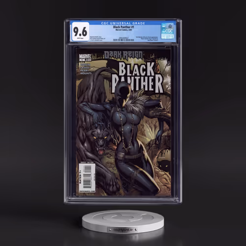 Black Panther #1 CGC 9.6 White Pages (Marvel Comics, 4/09) - Universal