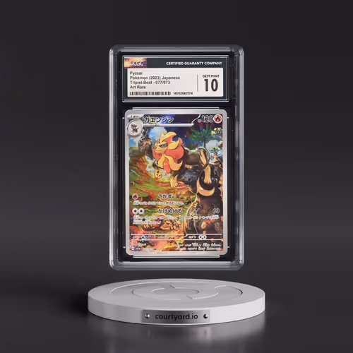 2023 Triplet Beat #077/073 Pyroar - Art Rare Holo (CGC 10 GEM MINT)