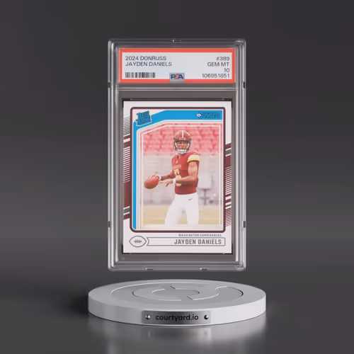 2024 Panini Donruss #389 Jayden Daniels (PSA 10 GEM MINT)