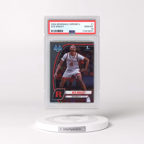 2024 Bowman Chrome University #1 Ace Bailey (PSA 10 GEM MINT)