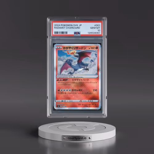 2024 Pokémon Svk-Stellar Miracle Deck Build Box #001 Radiant Charizard - Holo (PSA 10 GEM MINT)