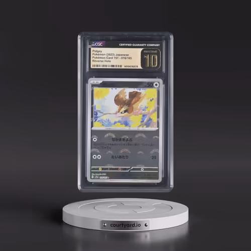 2023 Pokémon Card 151 #016/165 Pidgey - Reverse Holo Poké Ball (CGC 10 PRISTINE)