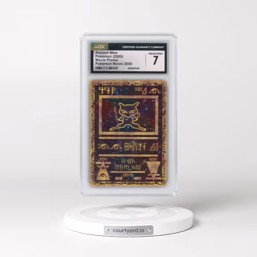 2000 Movie Promo Ancient Mew - Pokémon Movie 2000 (CGC 7 NM)