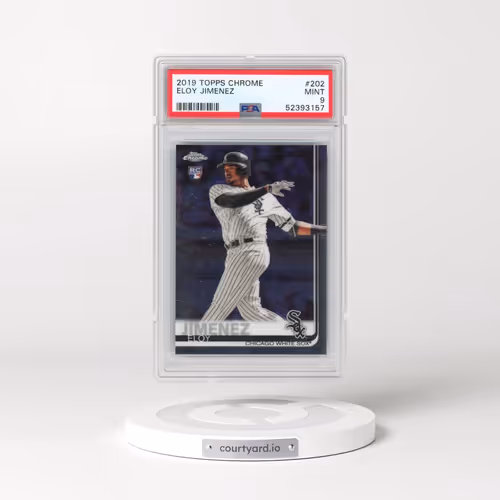 2019 Topps Chrome #202 Eloy Jimenez (PSA 9 MINT)