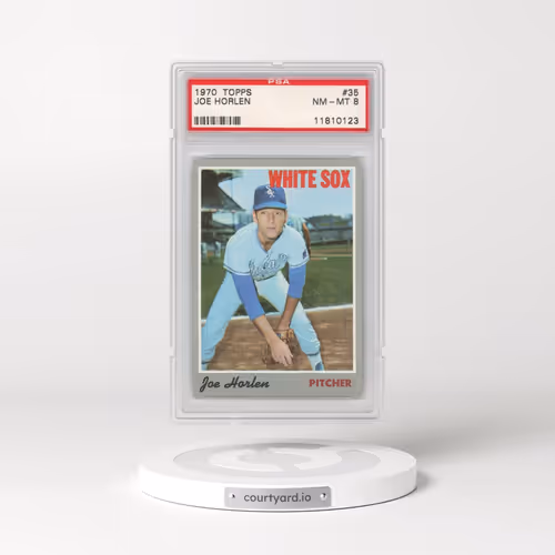 1970 Topps #35 Joe Horlen (PSA 8 NM-MT)