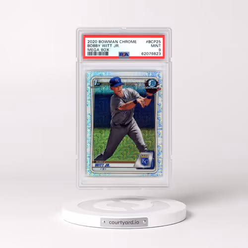 2020 Bowman Chrome Mega Box #BCP25 Bobby Witt Jr. (PSA 9 MINT)