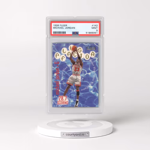 1998 Fleer Tradition #142 Michael Jordan (PSA 9 MINT)