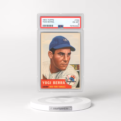 1953 Topps #104 Yogi Berra (PSA 6 EX-MT)