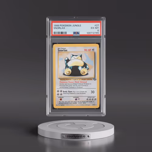 1999 Pokémon Jungle #27 Snorlax (PSA 6 EX-MT)